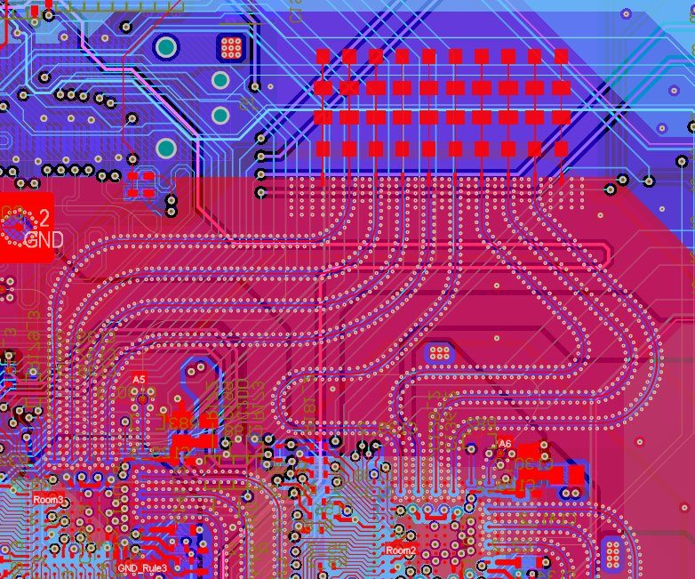 Complex RF PCB layout